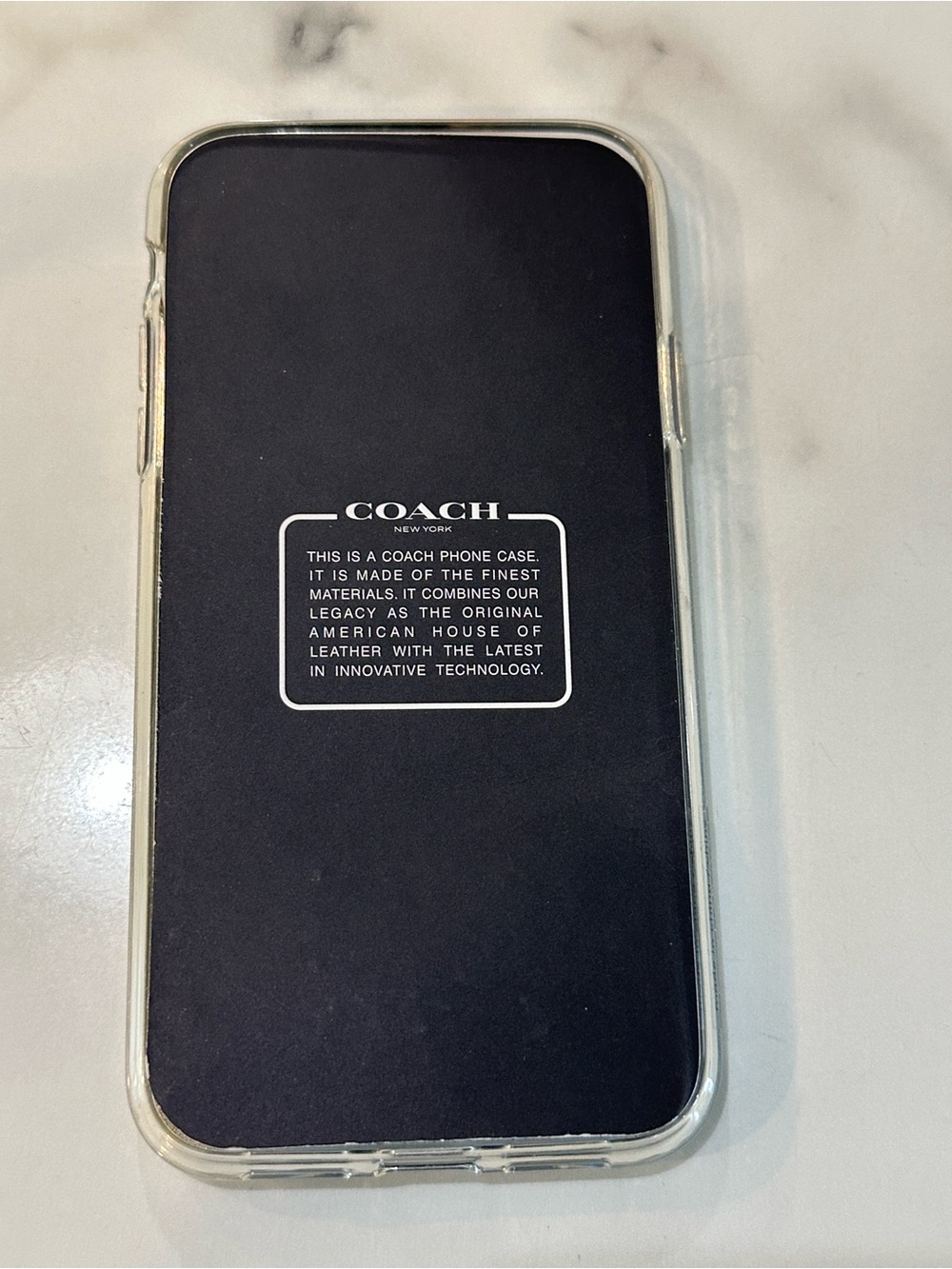 Coach Glitter Stripe Phone Case by Incipio - glitter stripes new without Box - Picture 7 of 8